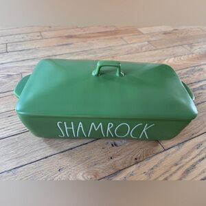 Rae Dunn Shamrock baking dish